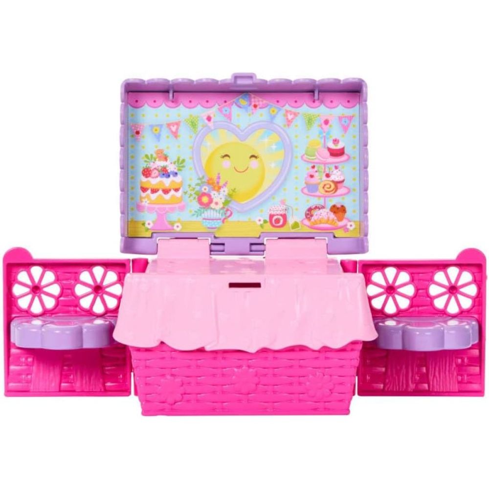 Set de joaca cu papusa Barbie, Family&Friends, Club Chelsea, Tea Party Picnic, JJB40