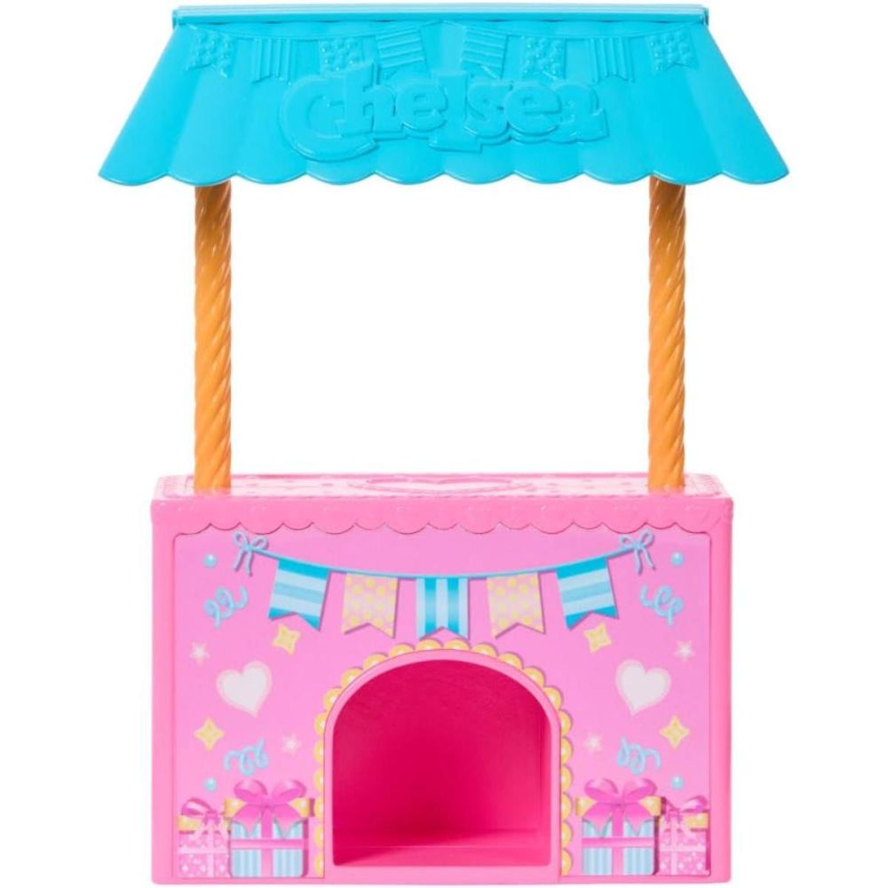 Set de joaca cu papusa Barbie, Family&Friends, Club Chelsea Birthda Surprise, JJB41