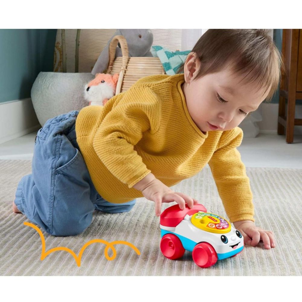 Vehicul telefon cu sunete, Fisher Price, Chatter, JKD56