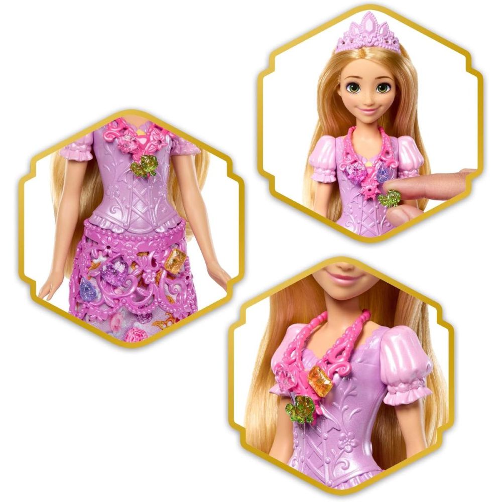 Papusa Disney Princess, Reveal, Rapunzel, JLK28