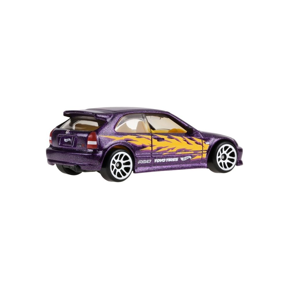 Masina metalica, Hot Wheels, Silver Series, 99 Honda Civic Type R EK9, 1:64