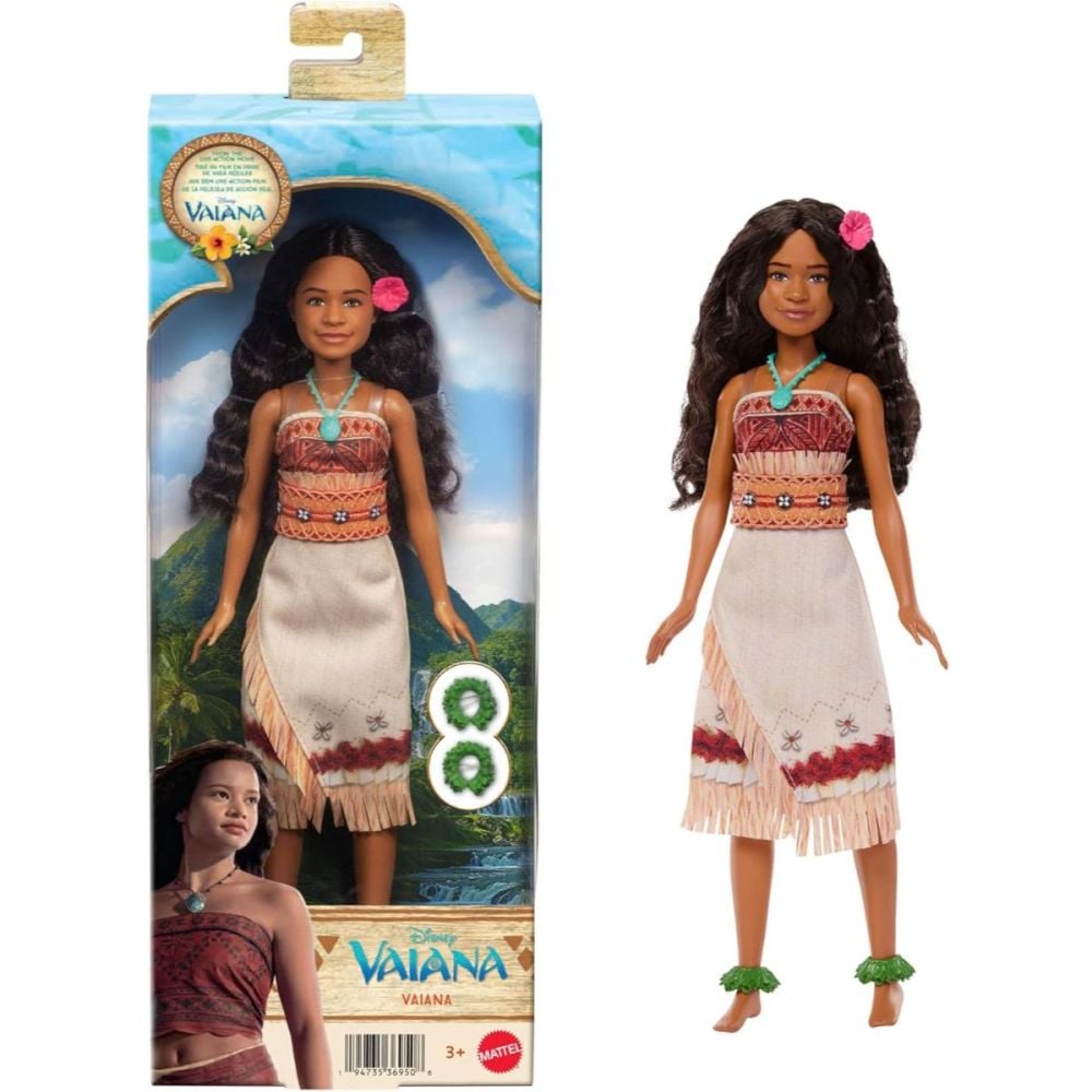 Papusa cu accesorii, Disney Princess, Vaiana, JLV15