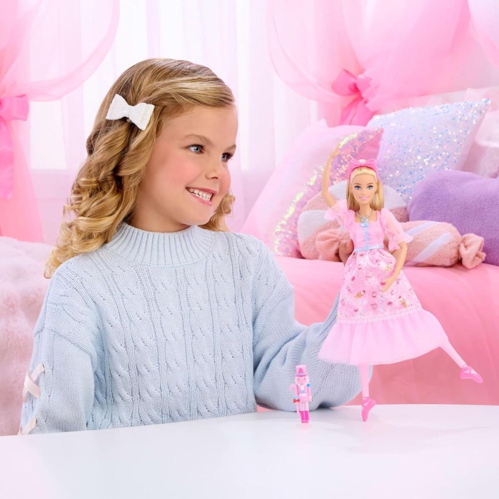 Papusa Barbie in The Nutcracker, Clara balerina, JLW51