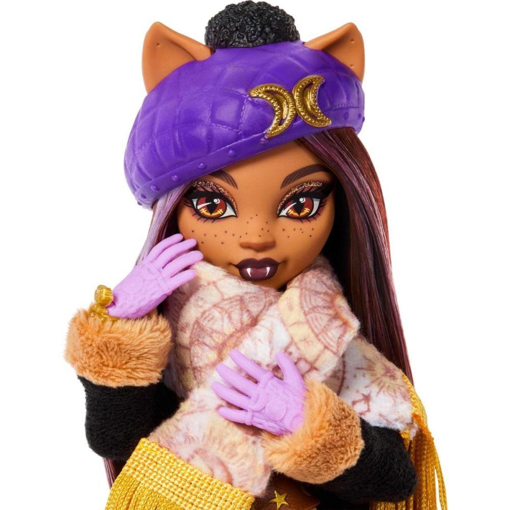Papusa Monster High, Skulltimate Secrets 8, Clawdeen Wolf, JMG65