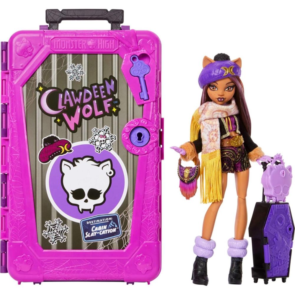 Papusa Monster High, Skulltimate Secrets 8, Clawdeen Wolf, JMG65