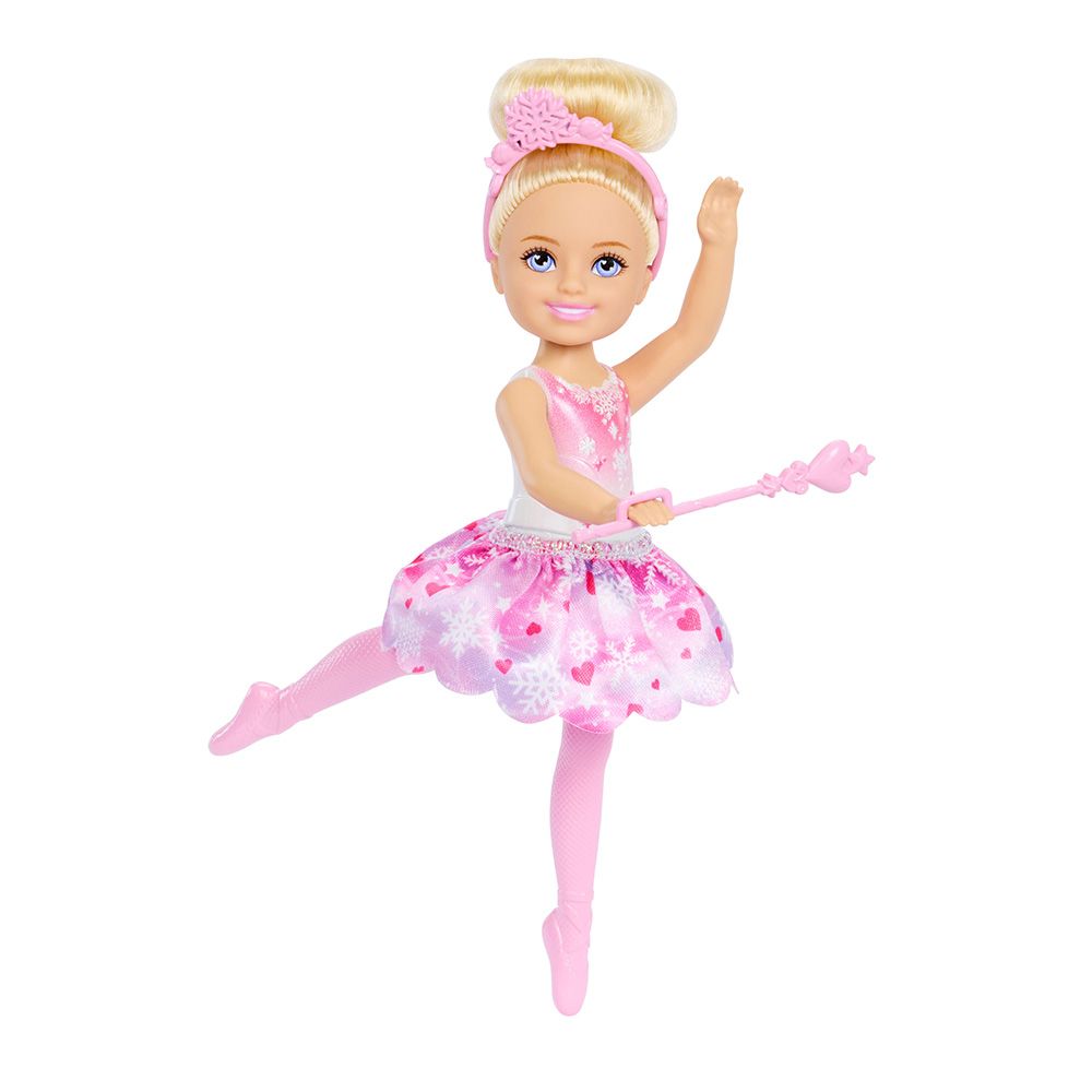 Papusa Barbie in The Nutcracker, Chelsea Snowfairy, JNB00