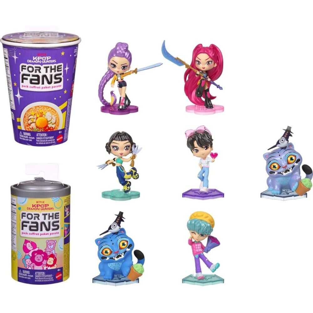 Figurina surpriza cu accesorii, K-Pop Demon Hunters, JTC88