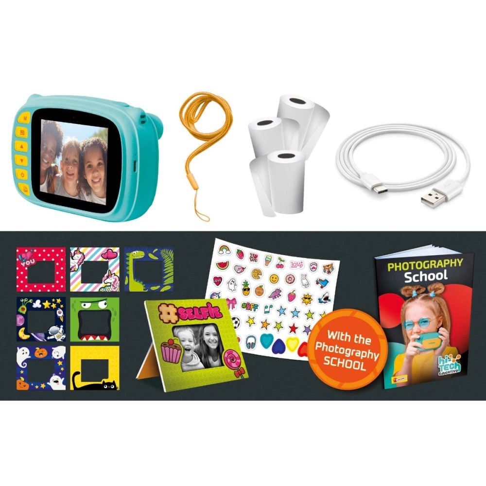 Camera foto instant 3 in 1, Lisciani, Print Cam