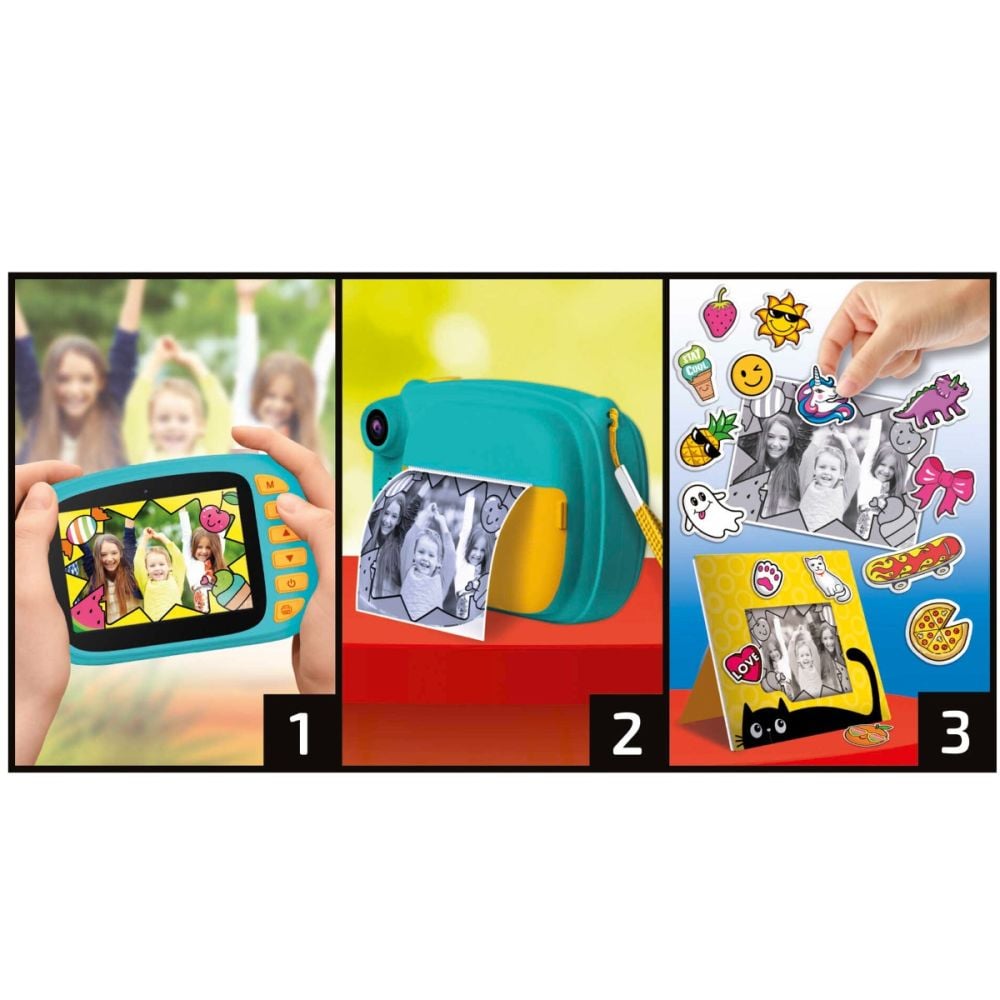 Camera foto instant 3 in 1, Lisciani, Print Cam