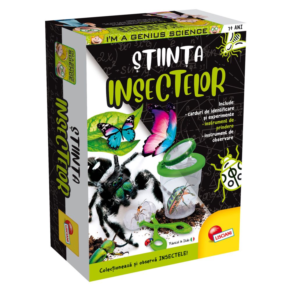 A MATERAS トライアルセット 6点 Set de experimente, Lisciani, Stiinta insectelor | Noriel