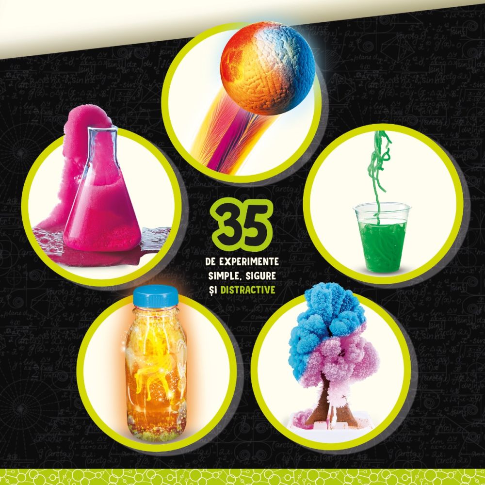 Set de experimente, Lisciani, 35 experimente stiintifice