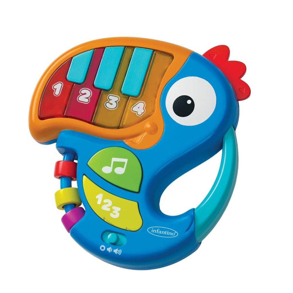 Jucarie interactiva, Infantino, Piano & Numbers, Toucan