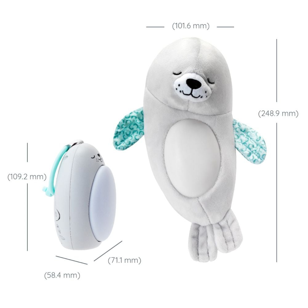 Jucarie de plus 3 in 1 cu lumini si sunete, B Kids, Foca
