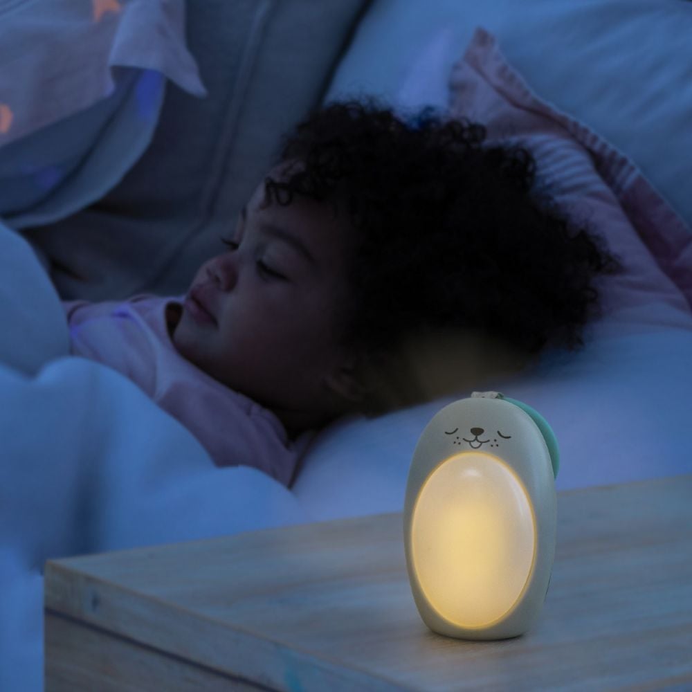 Jucarie de plus 3 in 1 cu lumini si sunete, B Kids, Foca