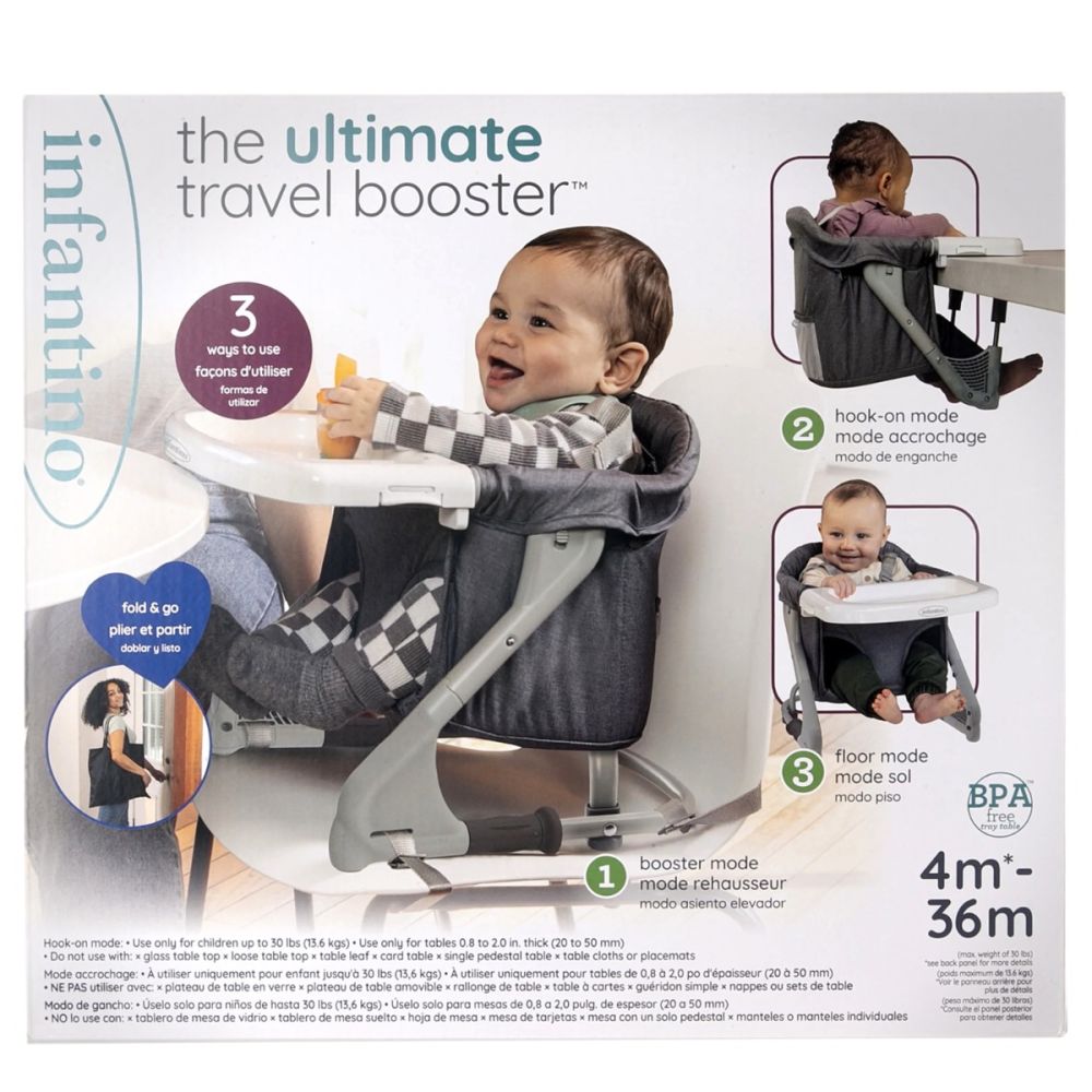 Scaun de masa 3in1, Infantino, The Ultimate Travel Booster