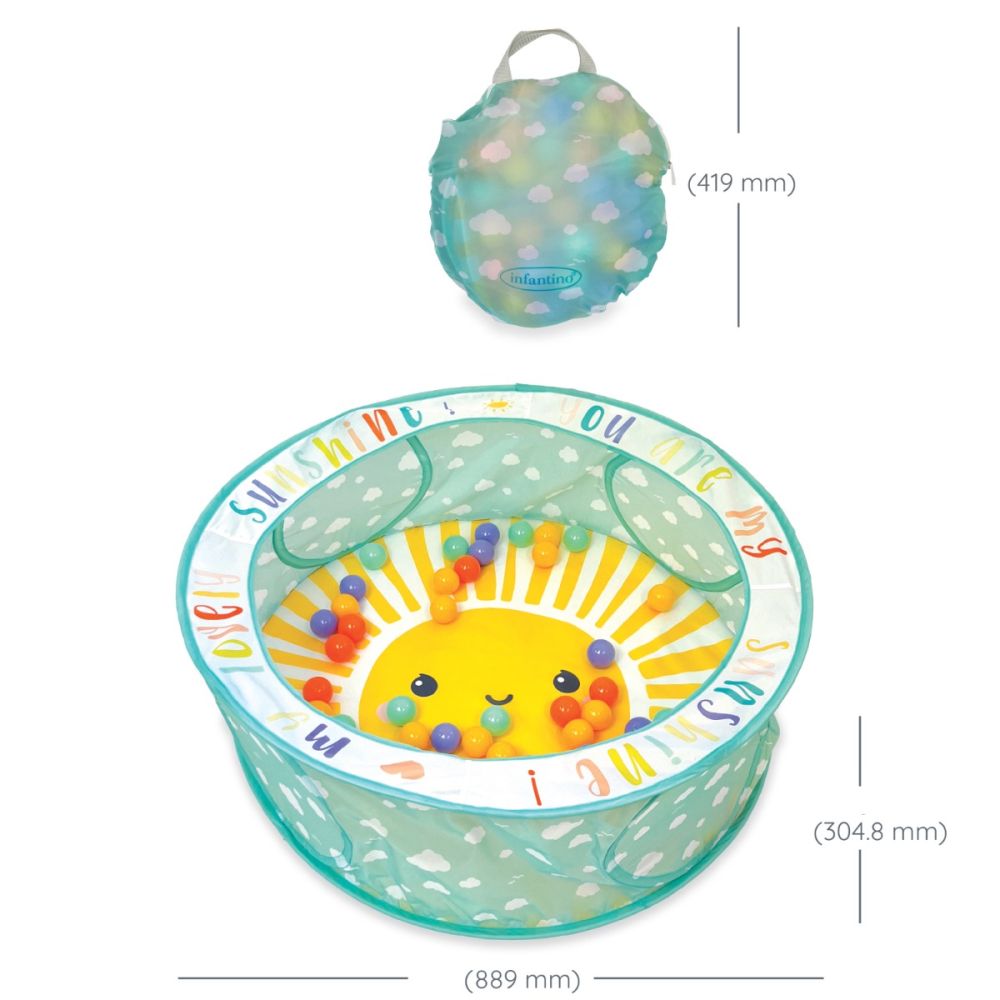 Loc de joaca pliabil, Infantino, Pop-Up Ball Pit