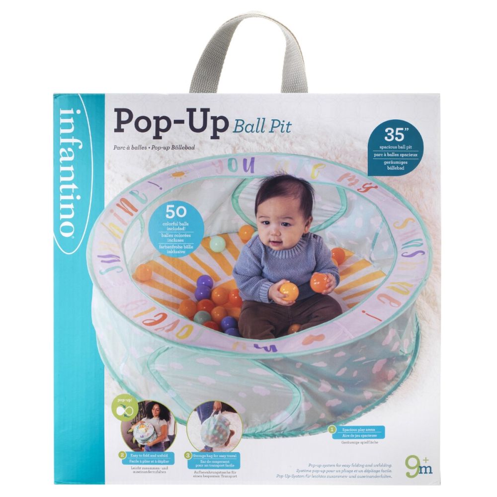 Loc de joaca pliabil, Infantino, Pop-Up Ball Pit