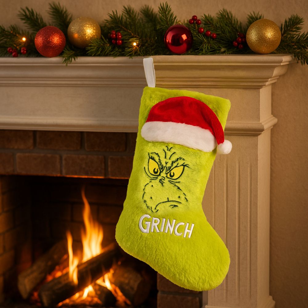 Soseta decorativa Grinch, Christmas Stocking