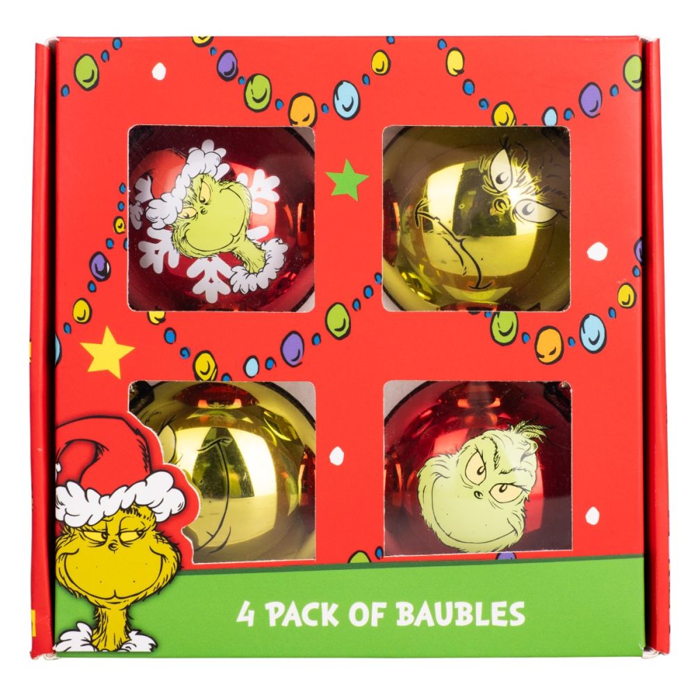 Set 4 globuri, Grinch