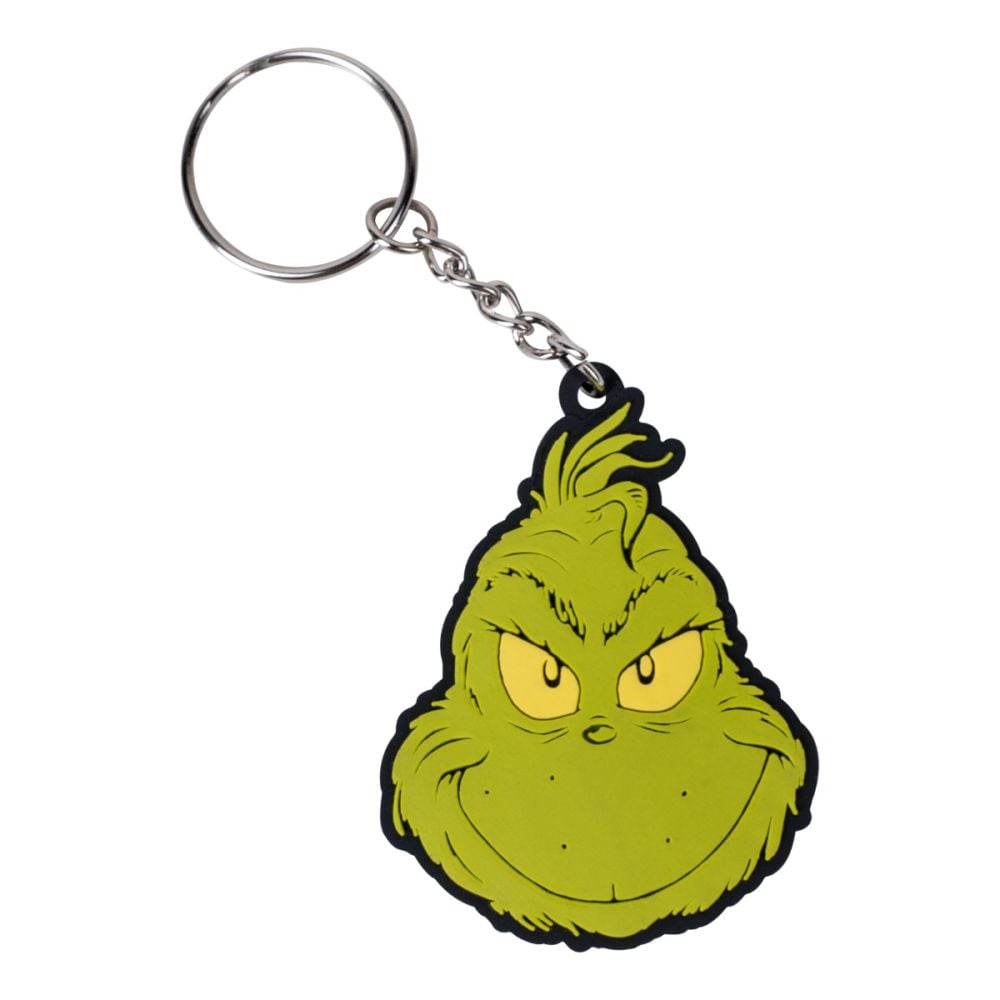 Breloc din cauciuc cu agatatoare, Grinch