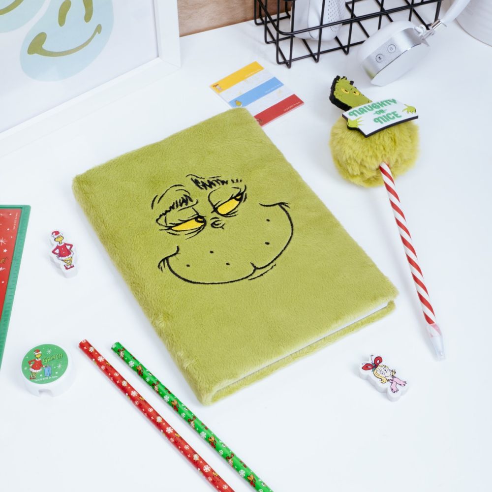 Agenda A5, Grinch, Fluffy Notebook, 160 pagini
