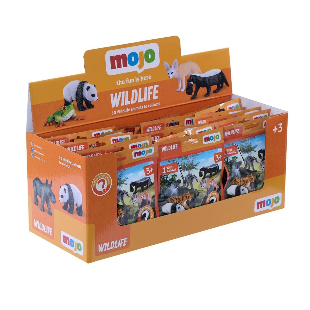 Figurina surpriza Mojo, Animale salbatice