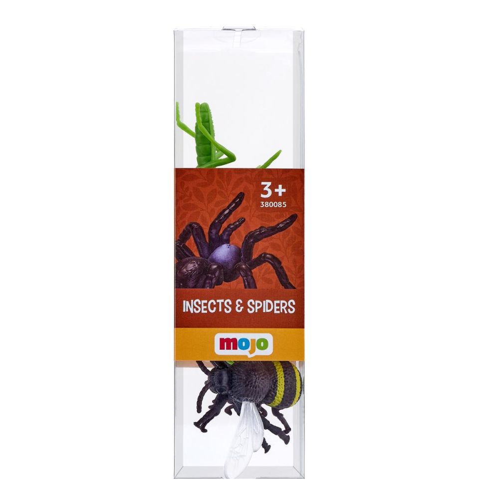 Set 6 mini figurine, Mojo, Insecte si Paianjeni