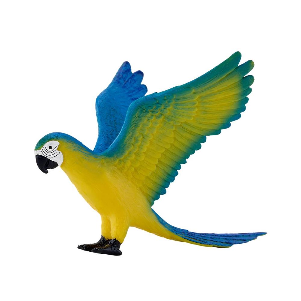 Figurina Mojo, Papagal Ara, Albastru