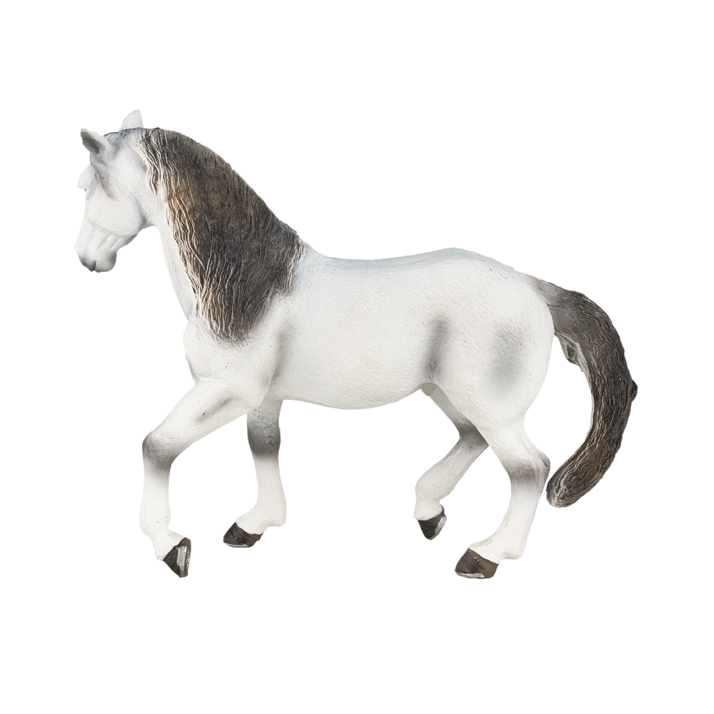 Figurina Mojo, Armasar Andaluz, Gri