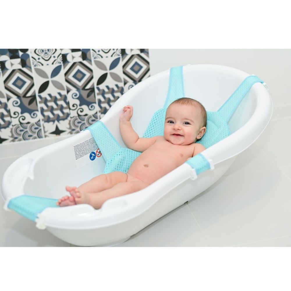 Suport tip hamac pentru cadita, 0 luni+, Lorelli Turtle, Blue