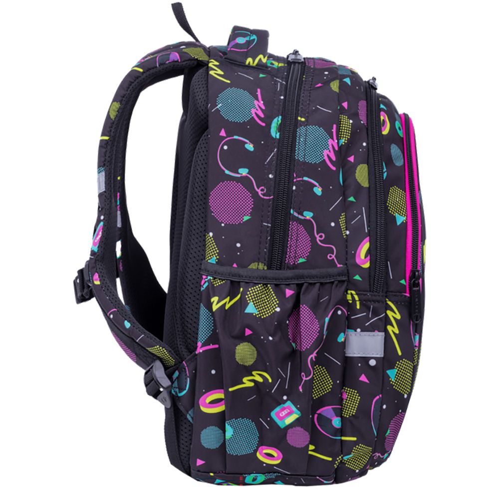 Ghiozdan cu 3 compartimente, Coolpack, Capybara, Negru