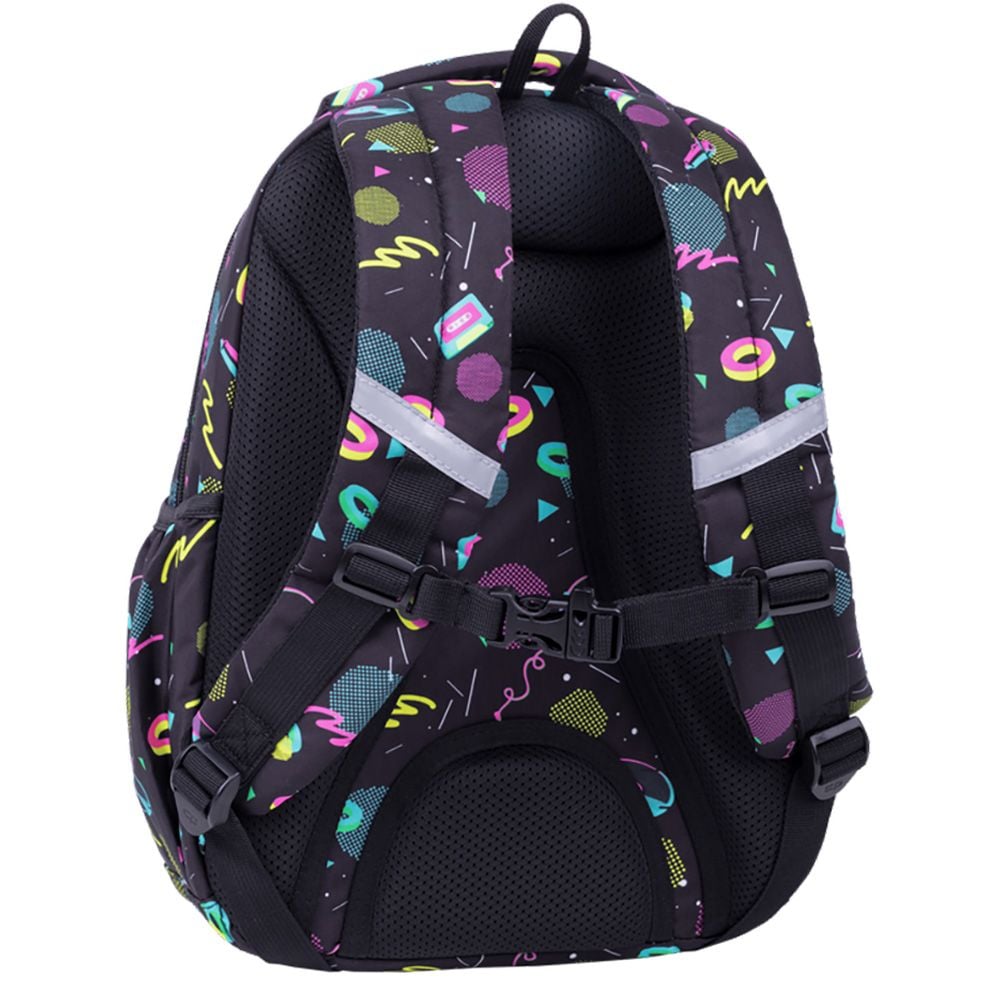 Ghiozdan cu 3 compartimente, Coolpack, Capybara, Negru