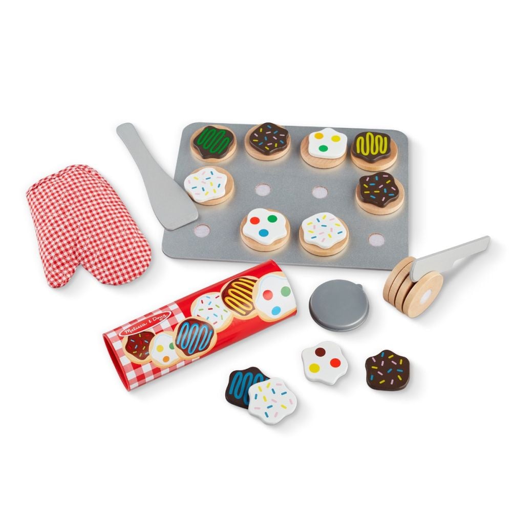 Set de joaca, Melissa & Doug, Fursecuri din lemn, 29 piese, 6074870