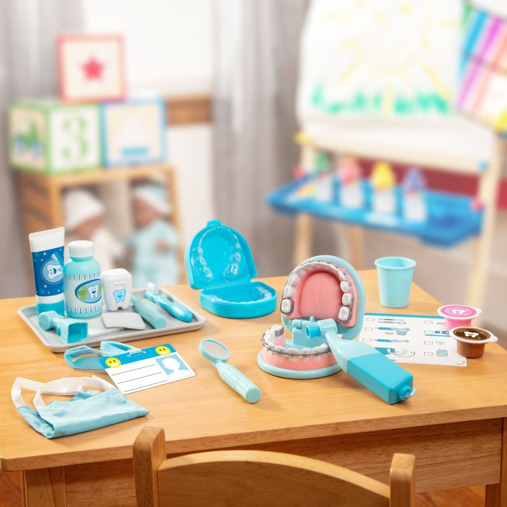 Set de joaca, Melissa & Doug, La Stomatolog, 25 piese, 6074886