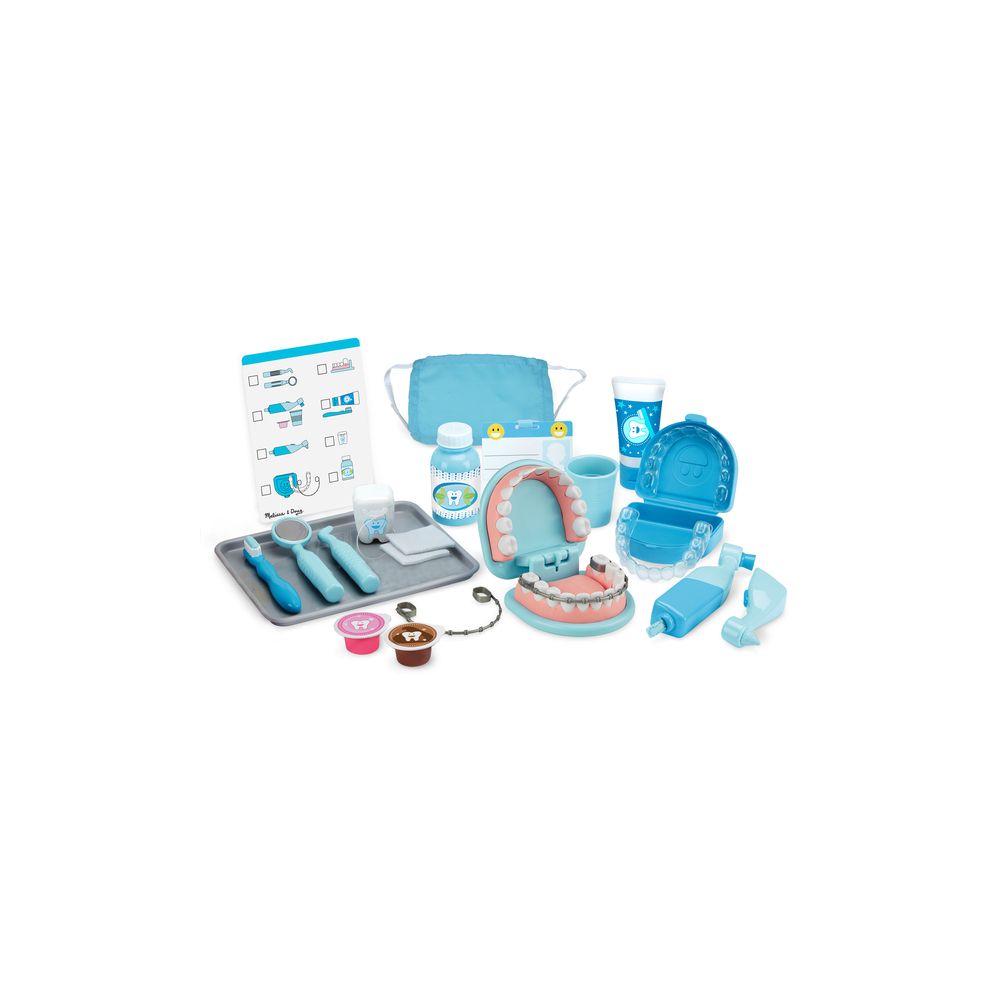 Set de joaca, Melissa & Doug, La Stomatolog, 25 piese, 6074886