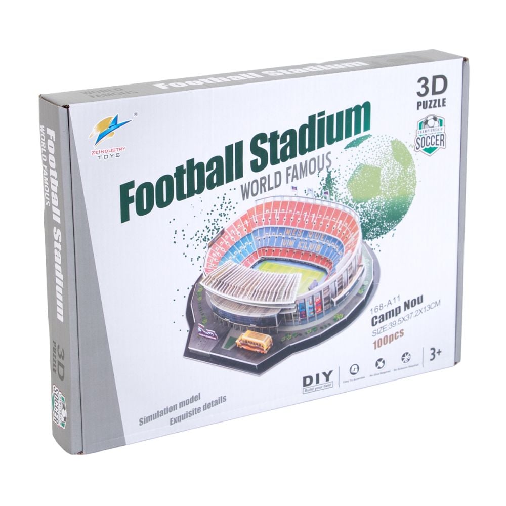 Puzzle 3D, FRF, Stadion de fotbal, 100 piese