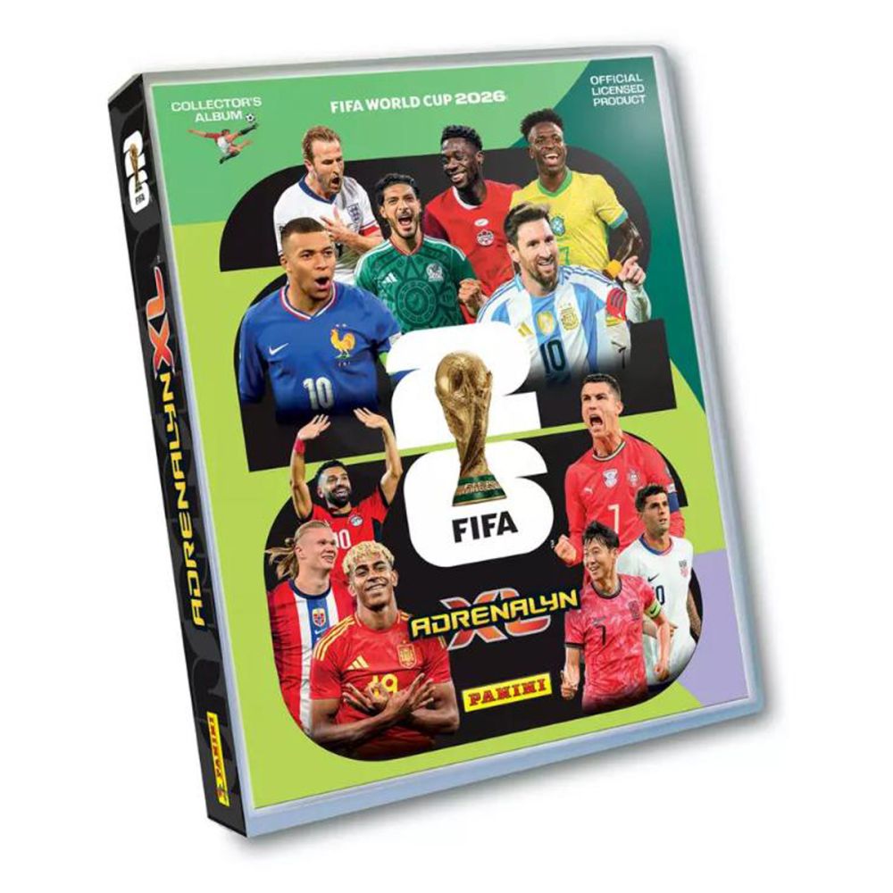 Set album si cartonase de schimb, Panini, Starter Pack, Adrenalyn XL, FIFA World Cup 2026