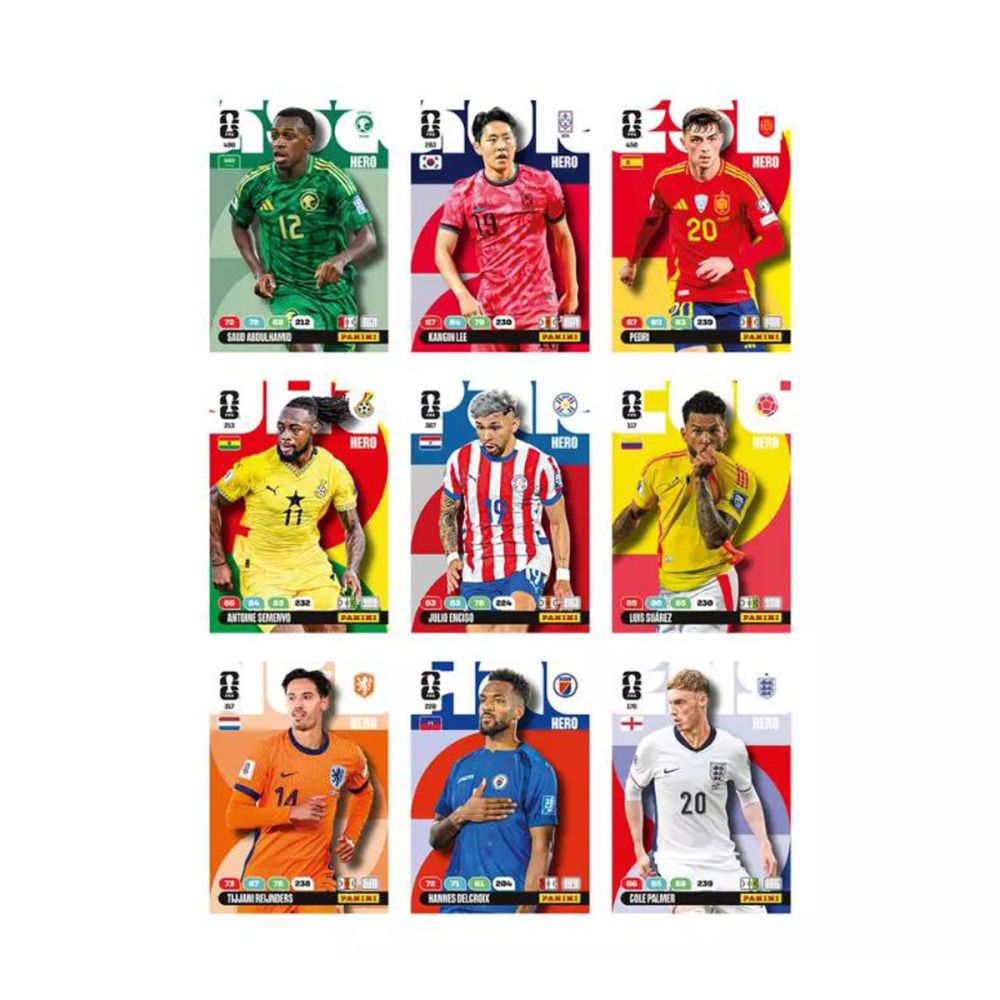 Set album si cartonase de schimb, Panini, Starter Pack, Adrenalyn XL, FIFA World Cup 2026