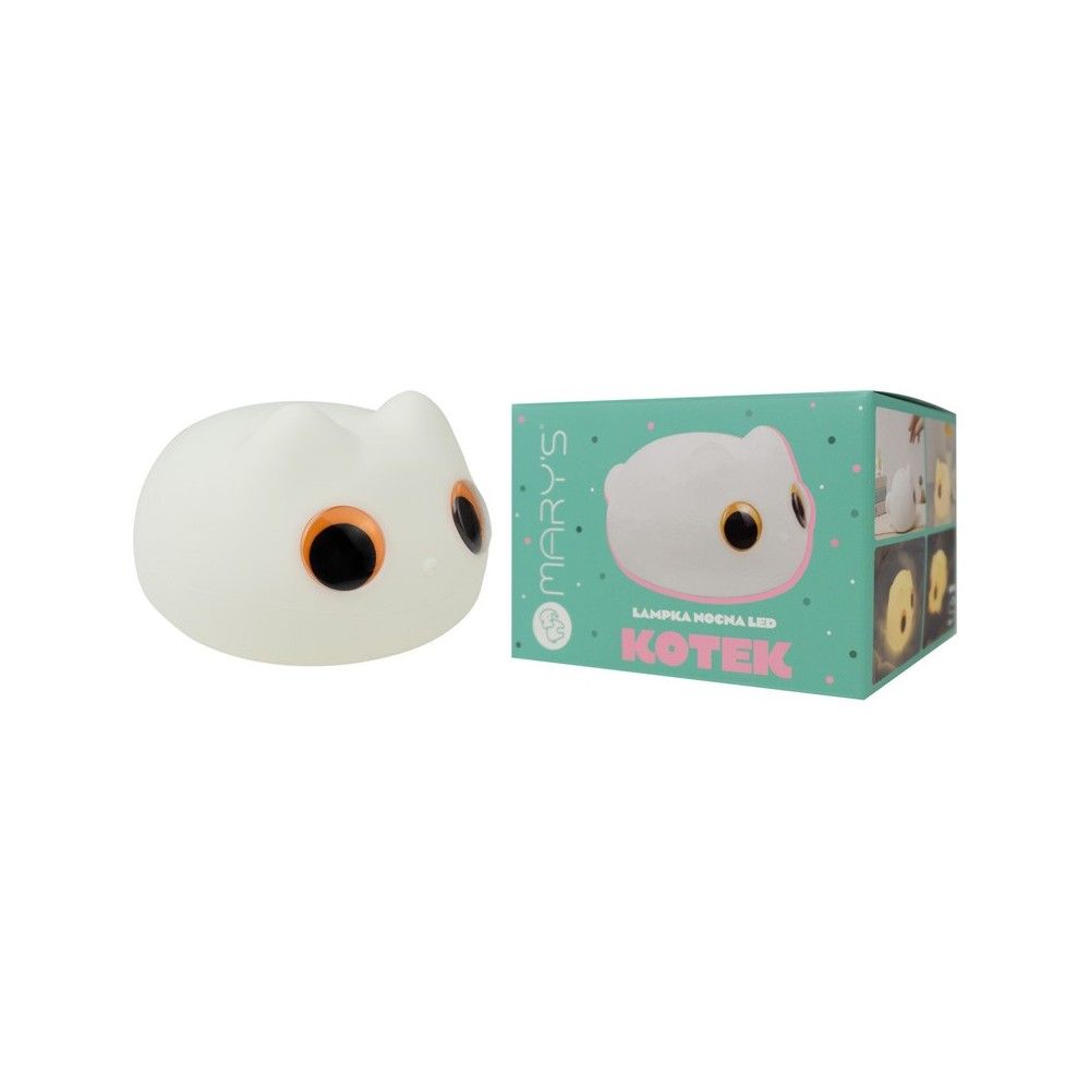 Lampa de noapte cu lumini LED, Marys, Pisicuta