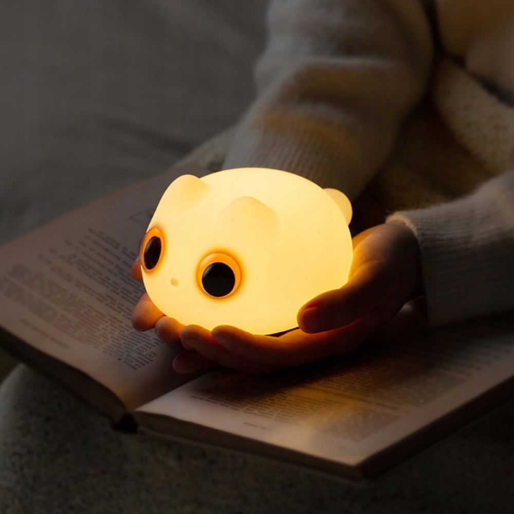 Lampa de noapte cu lumini LED, Marys, Pisicuta