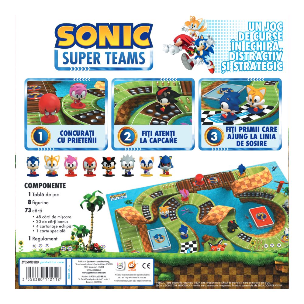 Joc de societate, Sonic Super Teams
