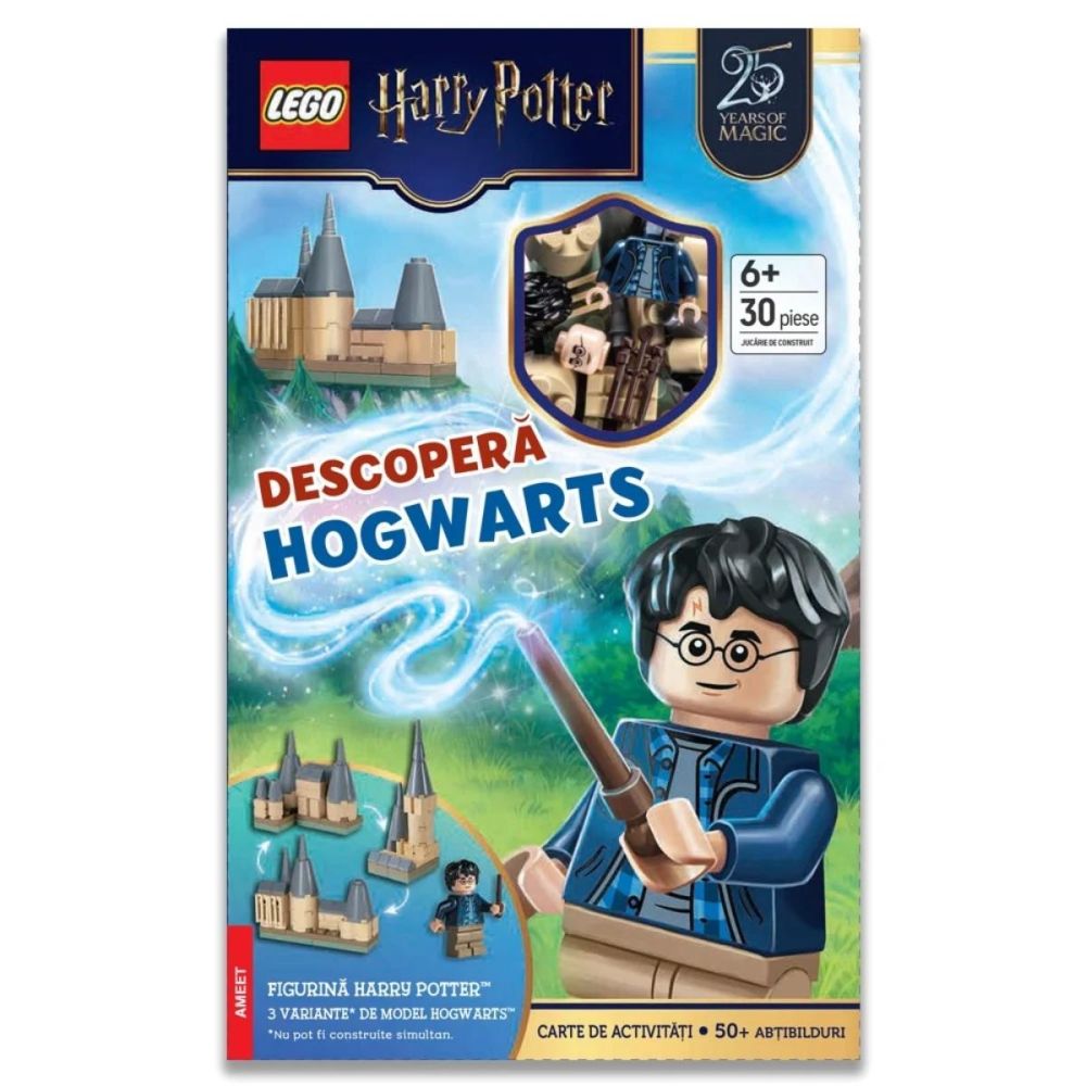 Carte de activitati, LEGO Harry Potter, Descopera Hogwarts