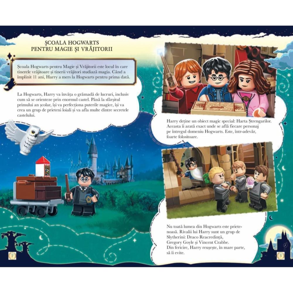 Carte de activitati, LEGO Harry Potter, Descopera Hogwarts