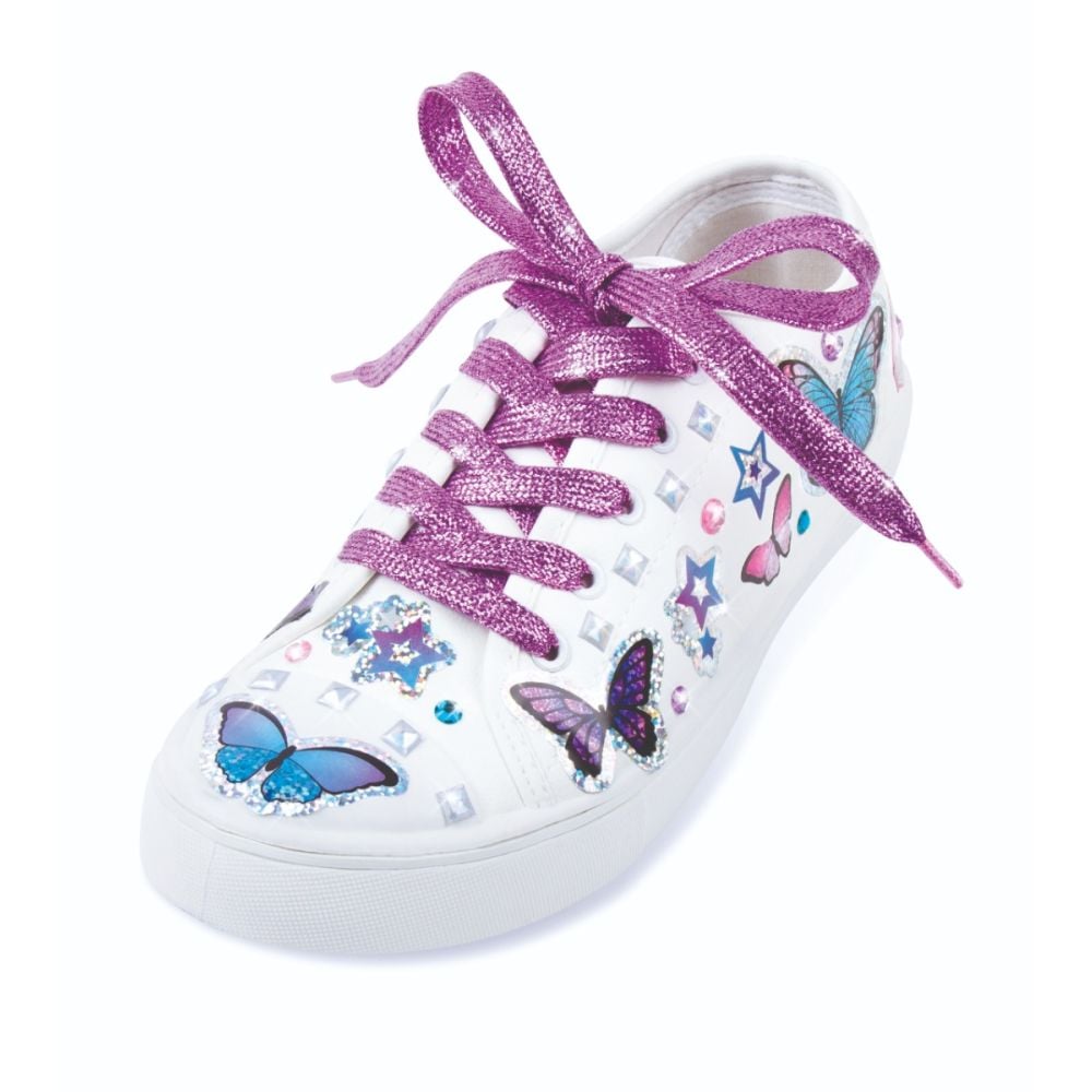 Set de stickere pentru incaltaminte, Make It Real, Butterfly