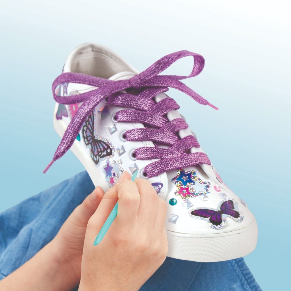 Set de stickere pentru incaltaminte, Make It Real, Butterfly