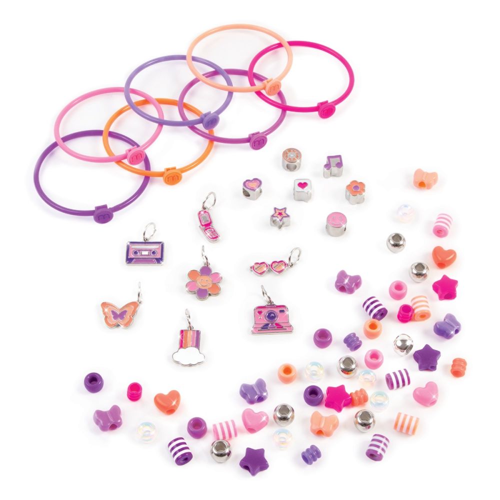 Set de creat 7 bratari, Make It Real, Fashion Bangle Bracelets, 71 piese