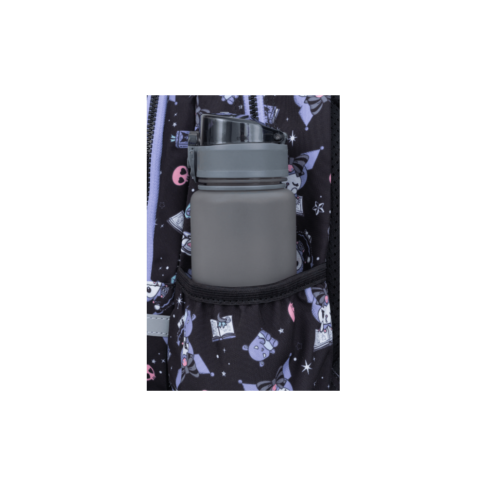 Ghiozdan cu 3 compartimente, Coolpack, Kuromi, Negru