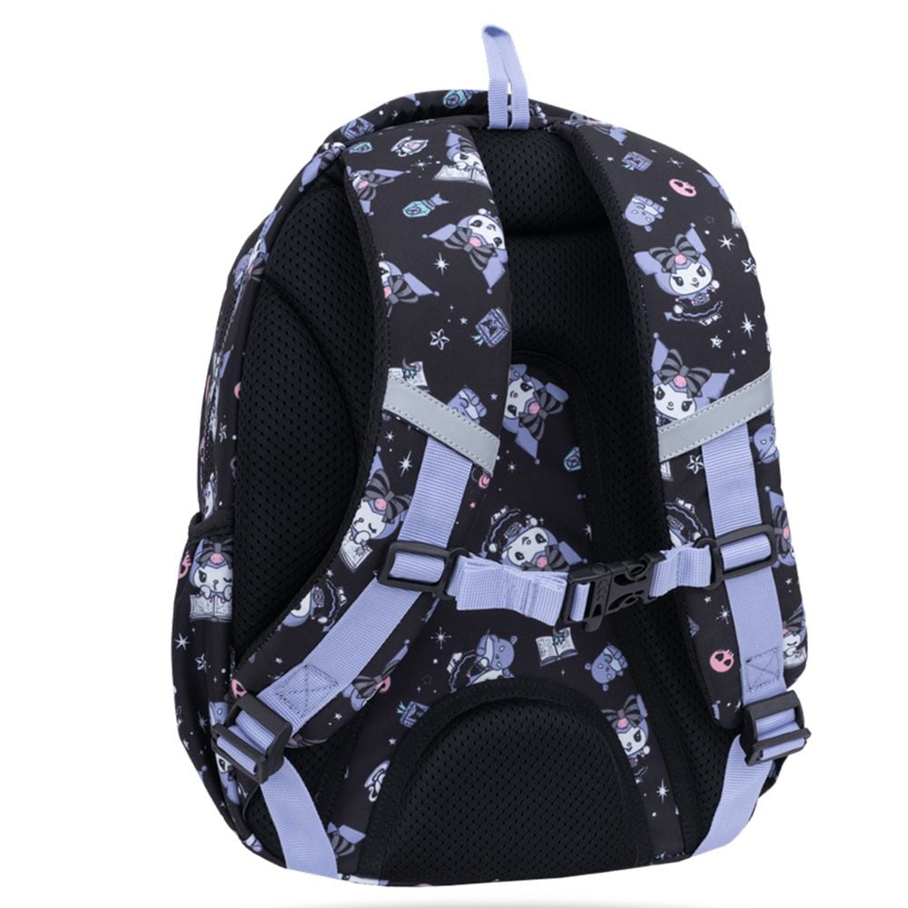 Ghiozdan cu 3 compartimente, Coolpack, Kuromi, Negru