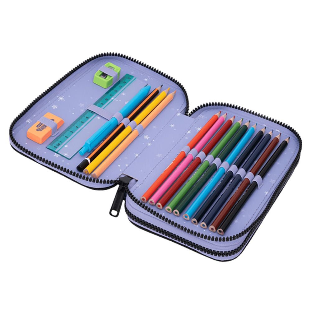 Penar echipat cu doua compartimente, Coolpack, Kuromi, Negru