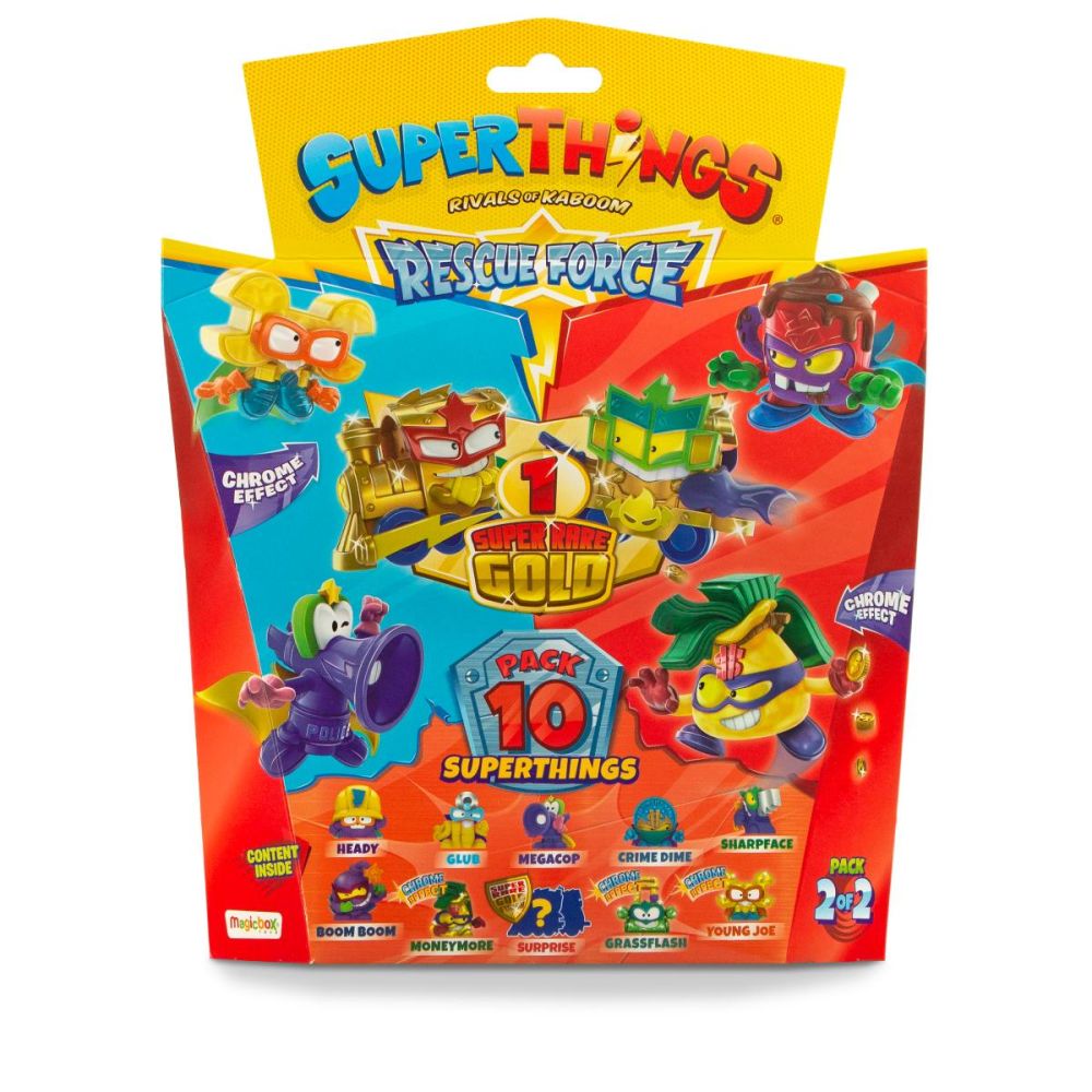 Set 10 figurine, SuperThings, Rescue Force